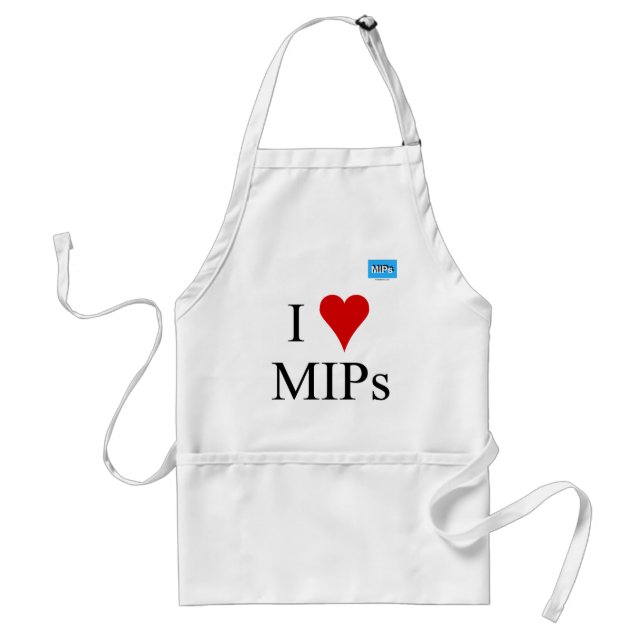I Liebe MIP-Schürze Schürze (Vorne)