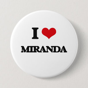 I Liebe Miranda Button