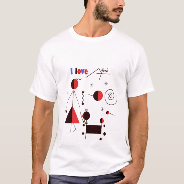 I Liebe Miro T-Shirt (Vorderseite)