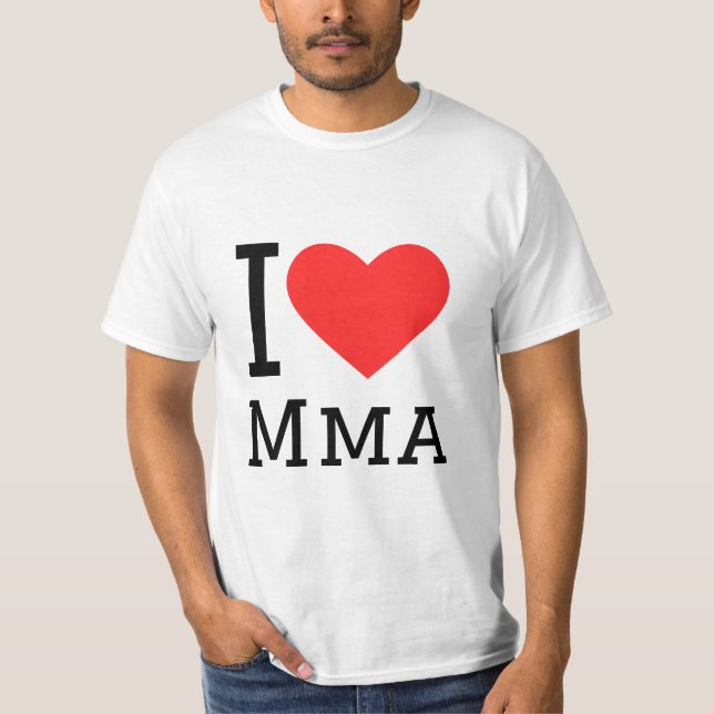 I LIEBE MIXED MARTIAL ARTS T-Shirt (Vorderseite)