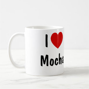 I Liebe Mocha-Kaffee Kaffeetasse