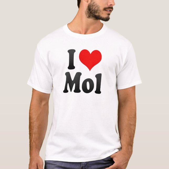 I Liebe Mol, Belgien T-Shirt (Vorderseite)