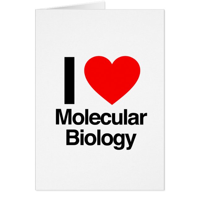 i Liebe Molekularbiologie (Vorne)