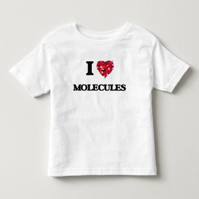 I Liebe-Moleküle Kleinkind T-shirt (Vorderseite)