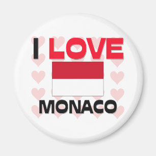 I Liebe Monaco Magnet