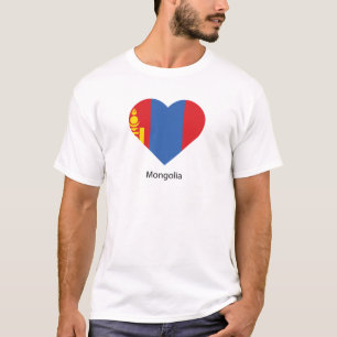 I Liebe Mongolei T-Shirt