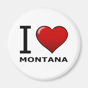 I LIEBE MONTANA MAGNET