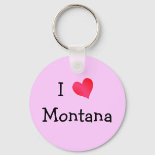 I Liebe Montana Schlüsselanhänger