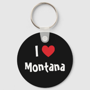 I Liebe Montana Schlüsselanhänger