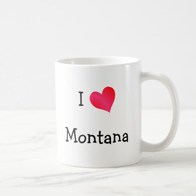 I Liebe Montana Tasse (Rechts)