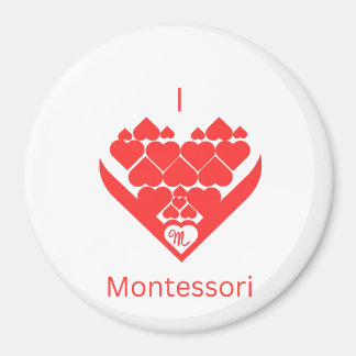 I Liebe Montesssori Magnet