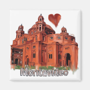 I Liebe Montevideo Magnet