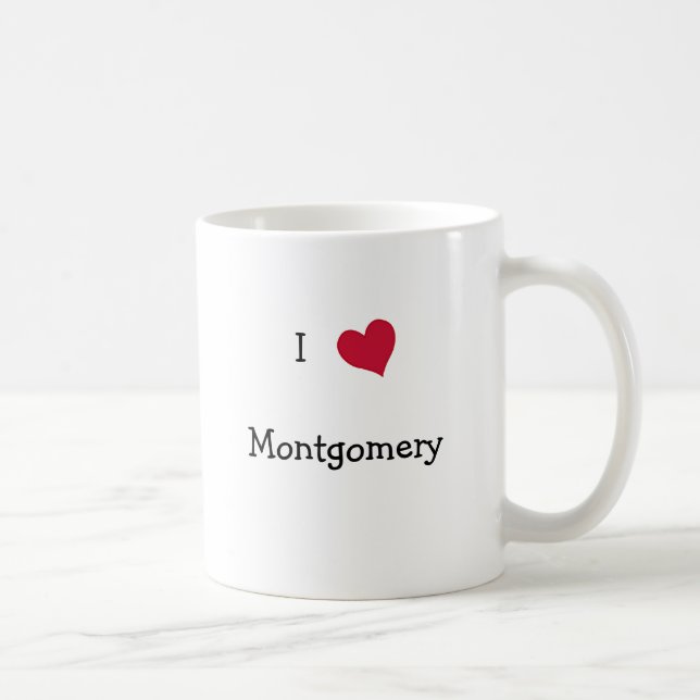 I Liebe Montgomery Tasse (Rechts)