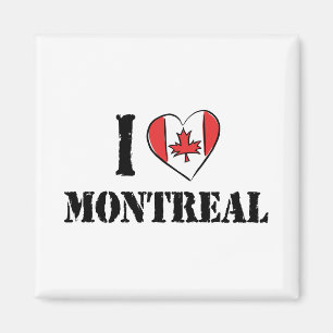 I Liebe Montreal Kanada Magnet