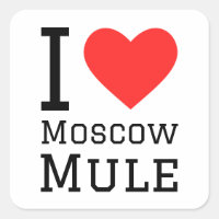 I Liebe Moskauer Maultier