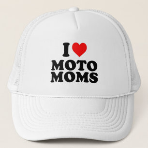 i Liebe moto moms Truckerkappe