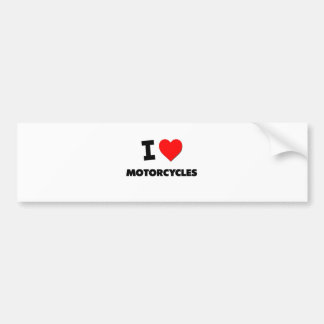 I Liebe-Motorräder Autoaufkleber