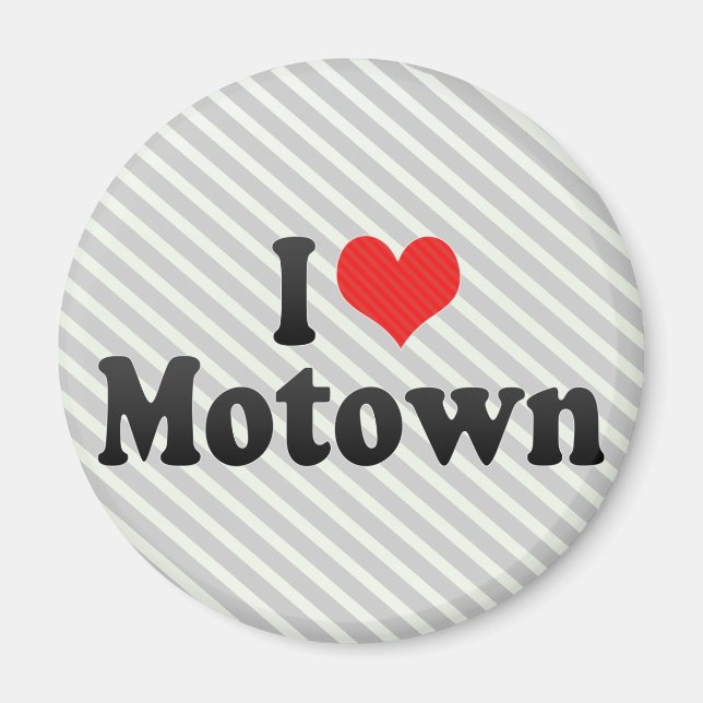 I Liebe Motown Magnet (Vorne)