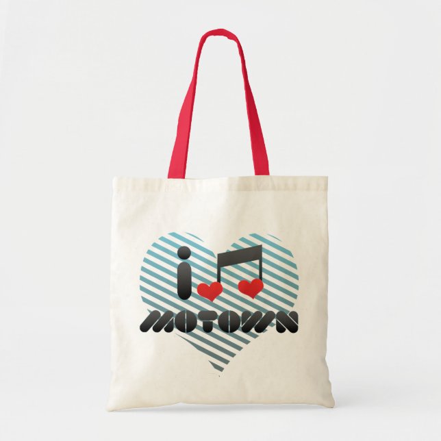 I Liebe Motown Tragetasche (Vorne)