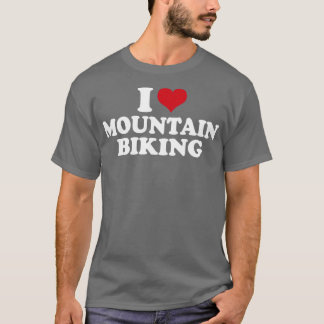 I Liebe Mountainbike MTB Downhill1 T-Shirt
