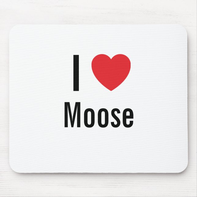 I Liebe Mousepad (Vorne)