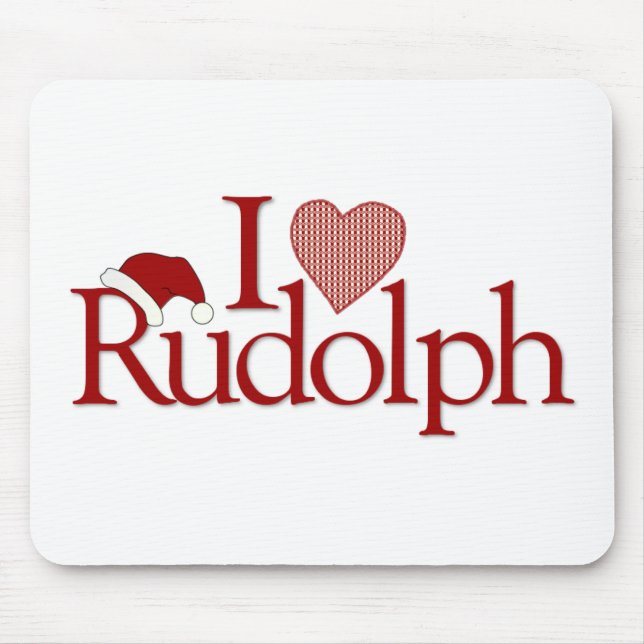 I Liebe Mousepad (Vorne)