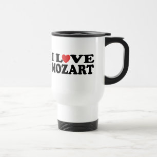 I Liebe Mozart Reisebecher