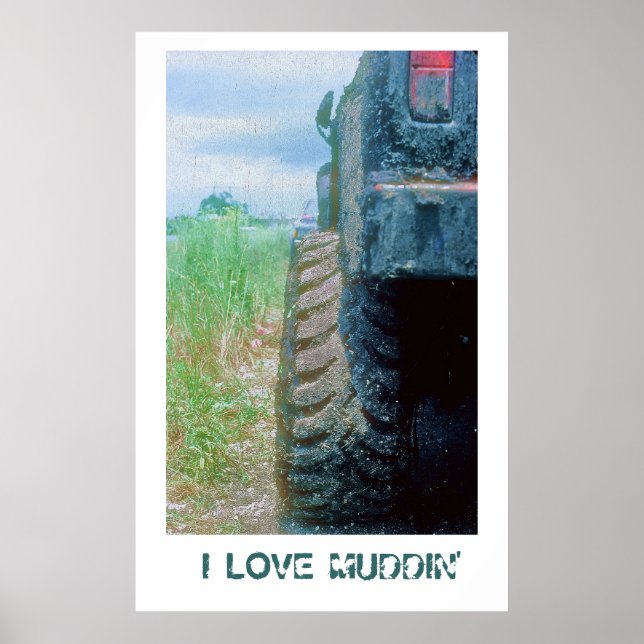 I LIEBE MUDDIN' POSTER (Vorne)