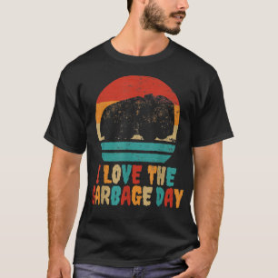 I Liebe Mülltag - Retro-Müllwagen 996 T-Shirt
