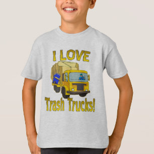 I Liebe Mülltransporter Müllwagen Shirt