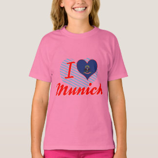I Liebe München, Norddakota T-Shirt