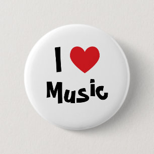 I Liebe Music Button