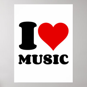 I LIEBE MUSIC POSTER
