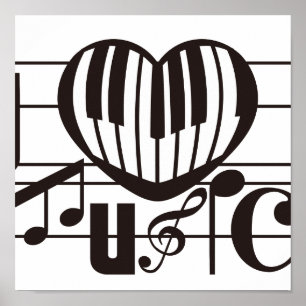 I LIEBE MUSIC POSTER