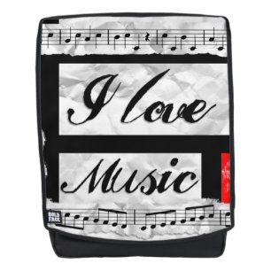 I Liebe Music Rucksack