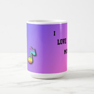 I Liebe Music Tasse