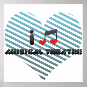 I Liebe Musical Theater Poster