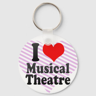 I Liebe Musical Theater Schlüsselanhänger