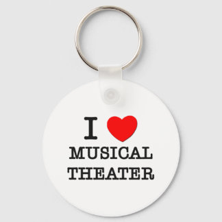 I Liebe Musical Theater Schlüsselanhänger