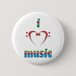 I Liebe-Musik Button