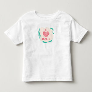 i Liebe Mutter Kleinkind T-shirt