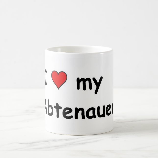 I Liebe My Abtenauer Kaffeetasse (Mittel)