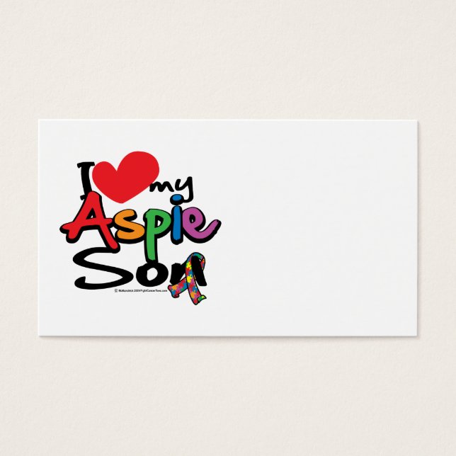 I Liebe My Aspie Son (Vorderseite)
