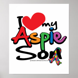 I Liebe My Aspie Son Poster