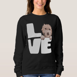 I Liebe My Bedlington Terrier Dog Sweatshirt