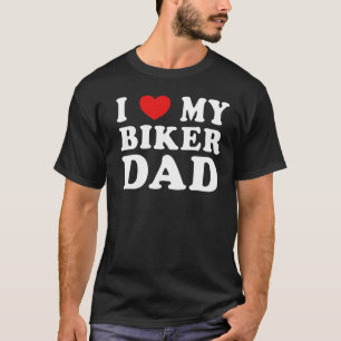 I Liebe My Biker Vater Cool Freaky Vater Ehemann G T-Shirt