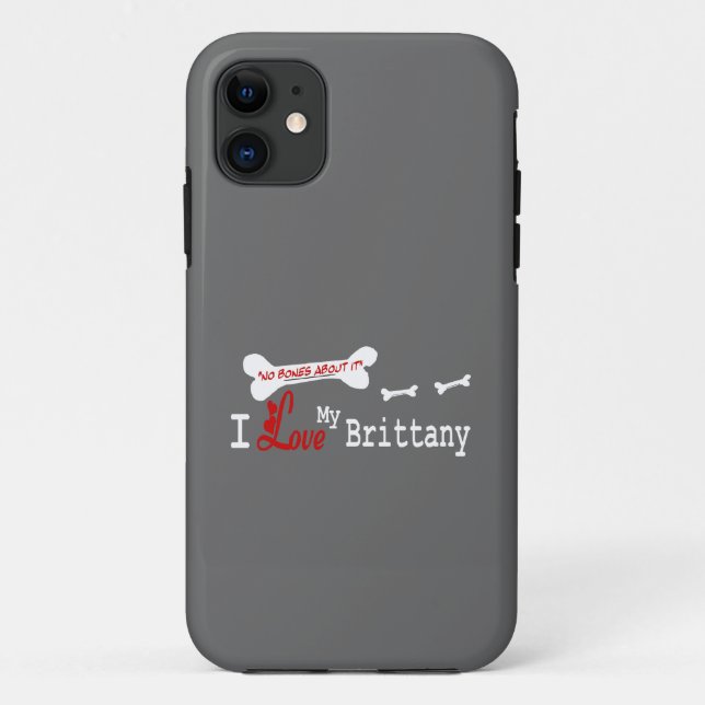I Liebe My Brittany Spaniel Case-Mate iPhone Hülle (Rückseite)