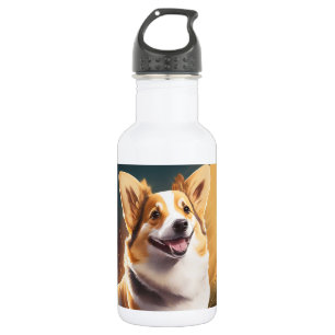 I Liebe My Corgi   Niedliche Hundebesitzer Edelstahlflasche