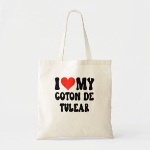 I Liebe My Coton De Tulear - Hund - Herz Niedliche Tragetasche