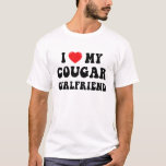 I Liebe My Cougar Girlfriend Heart Birthday GF T-Shirt<br><div class="desc">i Liebe meine Freundin,  das Herz,  die Freundin,  das Design der Freundin,  die Freundin,  die Freundin,  das Sprichwort,  die Liebe meine Freundin,  das Zitat meiner Freundin,  die Liebe,  die Liebe meine Freundin lustig,  das Paar, Ehefrau, Valentine, Valentinstag, Romantik, Beziehung</div>